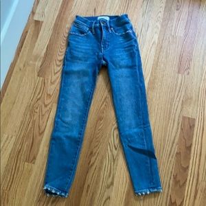 Madewell mid rise 9” skinny jeans 24P